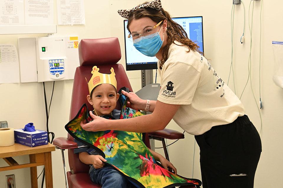 Blinn's Give Kids a Smile provides more than $18,000 in free dental care for children